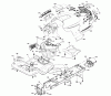 Husqvarna YTH 2242T (96043002100) - Yard Tractor (2006-01 & After) Ersatzteile Chassis