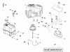 Husqvarna YTH 2242T (96043002100) - Yard Tractor (2006-01 & After) Ersatzteile Engine