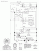 Husqvarna YTH 2242T (96043002100) - Yard Tractor (2006-01 & After) Ersatzteile Schematic