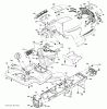 Husqvarna YTH 2242T (96043002101) - Yard Tractor (2006-03 & After) Ersatzteile Chassis