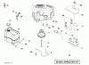 Husqvarna YTH 2242T (96043002101) - Yard Tractor (2006-03 & After) Ersatzteile Engine