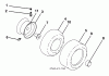 Husqvarna YTH 2242T (96043002101) - Yard Tractor (2006-03 & After) Ersatzteile Wheels and Tires