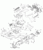 Husqvarna YTH 2242T (96043002102) - Yard Tractor (2008-01 & After) Ersatzteile Chassis