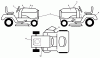 Husqvarna YTH 2242T (96043002102) - Yard Tractor (2008-01 & After) Ersatzteile Decals