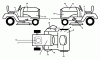 Husqvarna YTH 2242TDF (96041017301) - Yard Tractor (2010-03 & After) Ersatzteile DECALS