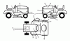 Husqvarna YTH 2242TDF (96041017304) - Yard Tractor (2011-05 & After) Ersatzteile DECALS