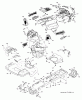 Husqvarna YTH 2242TDRF (96041023700) - Yard Tractor (2011-05 & After) Ersatzteile CHASSIS ENCLOSURES