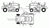 Husqvarna YTH 2242TDRF (96041023700) - Yard Tractor (2011-05 & After) Ersatzteile DECALS