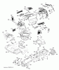 Husqvarna YTH 2242TDRF (96041023702) - Yard Tractor (2012-11 & After) Ersatzteile CHASSIS ENCLOSURES