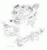 Husqvarna YTH 2242TF (96041022400) - Yard Tractor (2010-12 & After) Ersatzteile CHASSIS ENCLOSURES