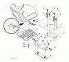 Husqvarna YTH 2242TDF (96041017304) - Yard Tractor (2011-05 & After) Ersatzteile SEAT