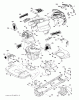 Husqvarna YTH 2246TDR (96041027201) - Yard Tractor (2012-11 & After) Ersatzteile CHASSIS / FRAME