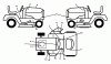 Husqvarna YTH 2246TDR (96041027201) - Yard Tractor (2012-11 & After) Ersatzteile DECALS