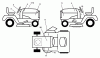 Husqvarna YTH 2248A (954571977) - Yard Tractor (2004-06 & After) Ersatzteile Decals
