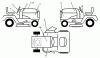 Husqvarna YTH 2248B (954571977) - Yard Tractor (2004-06 & After) Ersatzteile Decals