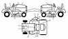 Husqvarna YTH 224T (96041024900) - Yard Tractor (2011-09 & After) Ersatzteile DECALS