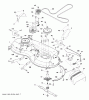 Husqvarna YTH 224T (96041030800) - Yard Tractor (2012-08 & After) Ersatzteile MOWER DECK / CUTTING DECK