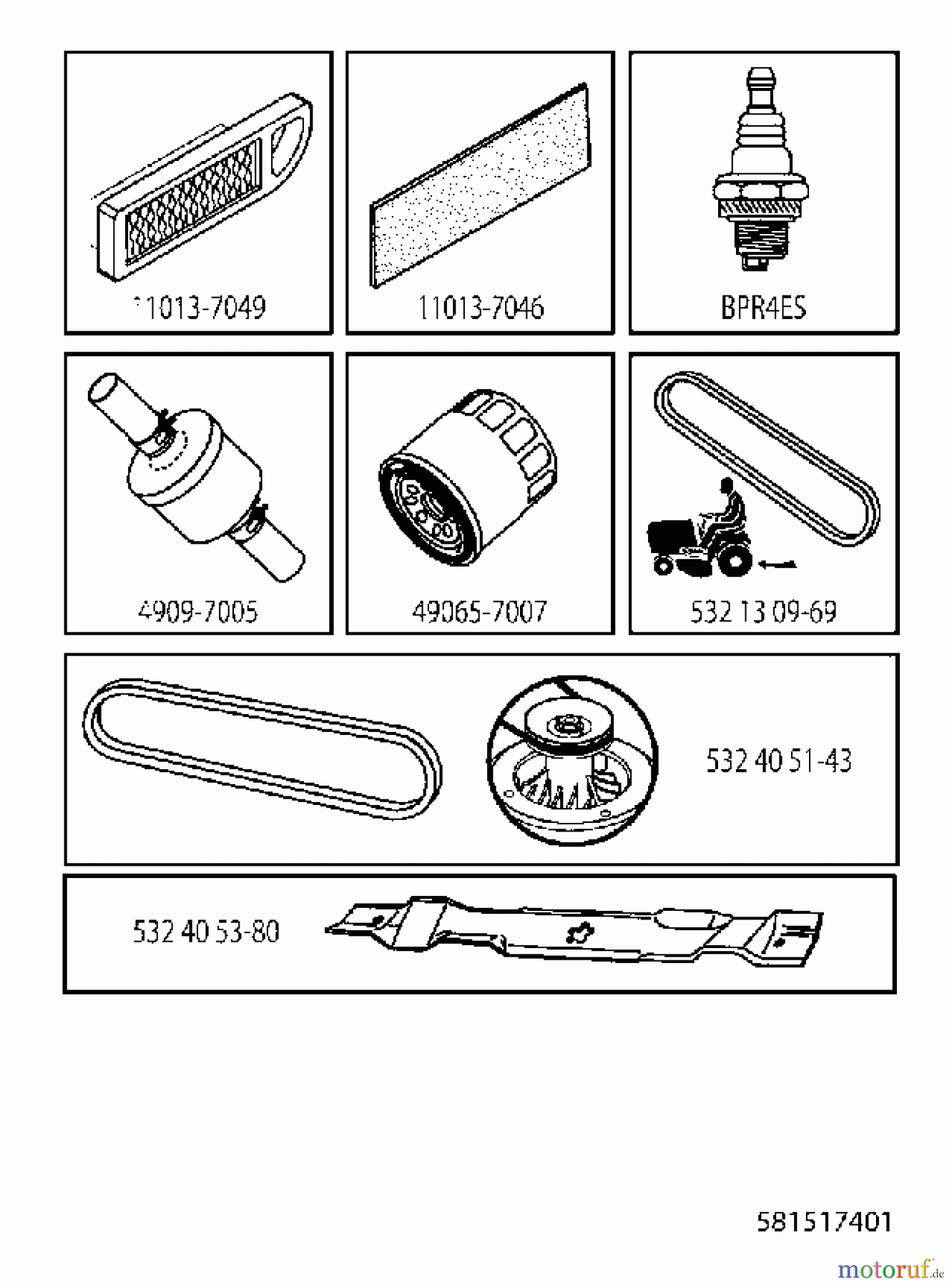 Husqvarna Rasen und Garten Traktoren YTH 224T (96041030900) - Husqvarna Yard Tractor (2012-10 & After) ACCESSORIES
