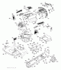Husqvarna YTH 22V42 (250190) - Yard Tractor (2012-10 & After) Ersatzteile CHASSIS ENCLOSURES