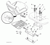 Husqvarna YTH 22V42 (917.289620) - Yard Tractor (2010-05 & After) (Sears Craftsman) Ersatzteile Seat Assembly