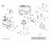 Husqvarna YTH 22V42 (96043010000) - Yard Tractor (2012-03 & After) Ersatzteile ENGINE