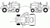 Husqvarna YTH 22V42LS (96043008700) - Yard Tractor (2009-12 & After) Ersatzteile Decals