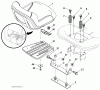 Husqvarna YTH 22V42LS (96043009700) - Yard Tractor (2009-12 & After) Ersatzteile Seat Assembly