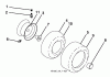 Husqvarna YTH 22V42LS (96043009701) - Yard Tractor (2010-06 & After) Ersatzteile Wheels And Tires