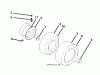 Husqvarna YTH 22V42LS (96043011302) - Yard Tractor (2011-08 & After) Ersatzteile WHEELS TIRES