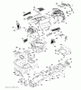 Husqvarna YTH 22V42LS (96043012600) - Yard Tractor (2010-10 & After) Ersatzteile CHASSIS ENCLOSURES
