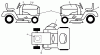 Husqvarna YTH 22V46 (917.289630) - Yard Tractor (2010-05 & After) (Sears Craftsman) Ersatzteile Decals