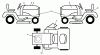Husqvarna YTH 22V46 (96043010101) - Yard Tractor (2010-04 & After) Ersatzteile Decals