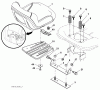 Husqvarna YTH 22V46 (96043010101) - Yard Tractor (2010-04 & After) Ersatzteile Seat Assembly