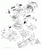 Husqvarna YTH 21K46 (96043012003) - Yard Tractor (2012-10 & After) Ersatzteile CHASSIS / FRAME