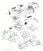 Husqvarna YTH 22V46 (96043016200) - Yard Tractor (2012-09 & After) Ersatzteile CHASSIS / FRAME