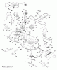 Husqvarna YTH 21K46 (96043012001) - Yard Tractor (2011-01 & After) Ersatzteile MOWER DECK / CUTTING DECK