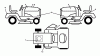 Husqvarna YTH 22V46 (96045004100) - Yard Tractor (2012-09 & After) Ersatzteile DECALS