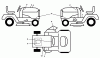 Husqvarna YTH 22V46XLS (96043010300) - Yard Tractor (2009-12 & After) Ersatzteile Decals
