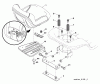 Husqvarna YTH 22V46XLS (96043010300) - Yard Tractor (2009-12 & After) Ersatzteile Seat Assembly