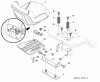 Husqvarna YTH 22V46XLS (96043010301) - Yard Tractor (2010-02 & After) Ersatzteile Seat Assembly