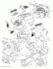 Husqvarna YTH 22V46XLS (96043011201) - Yard Tractor (2010-12 & After) Ersatzteile CHASSIS / FRAME