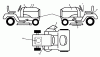 Husqvarna YTH 22V46XLS (96043013400) - Yard Tractor (2011-08 & After) Ersatzteile DECALS