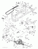 Husqvarna YTH 22V46XLS (96043013400) - Yard Tractor (2011-08 & After) Ersatzteile DRIVE