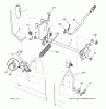 Husqvarna YTH 2042 (96043012104) - Yard Tractor (2012-08 & After) Ersatzteile MOWER LIFT LEVER