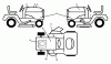 Husqvarna YTH 2348 (240443) - Yard Tractor (2012-11 & After) Ersatzteile DECALS