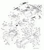Husqvarna YTH 2348 (289570) - Yard Tractor (2012-02 & After) Ersatzteile CHASSIS ENCLOSURES