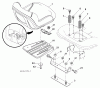 Husqvarna YTH 2348 (917.289560) - Yard Tractor (2009-01 & After) (Sears Craftsman) Ersatzteile Seat Assembly