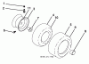Husqvarna YTH 2348 (917.289571) - Yard Tractor (2010-04 & After) (Sears Craftsman) Ersatzteile Wheels and Tires