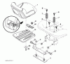 Husqvarna YTH 2348 (96043008600) - Yard Tractor (2009-08 & After) Ersatzteile Seat Assembly