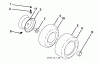 Husqvarna YTH 2348 (96043008600) - Yard Tractor (2009-08 & After) Ersatzteile Wheels And Tires